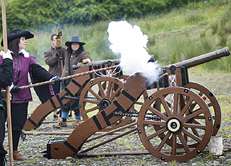 English Civil War Re-enactment 